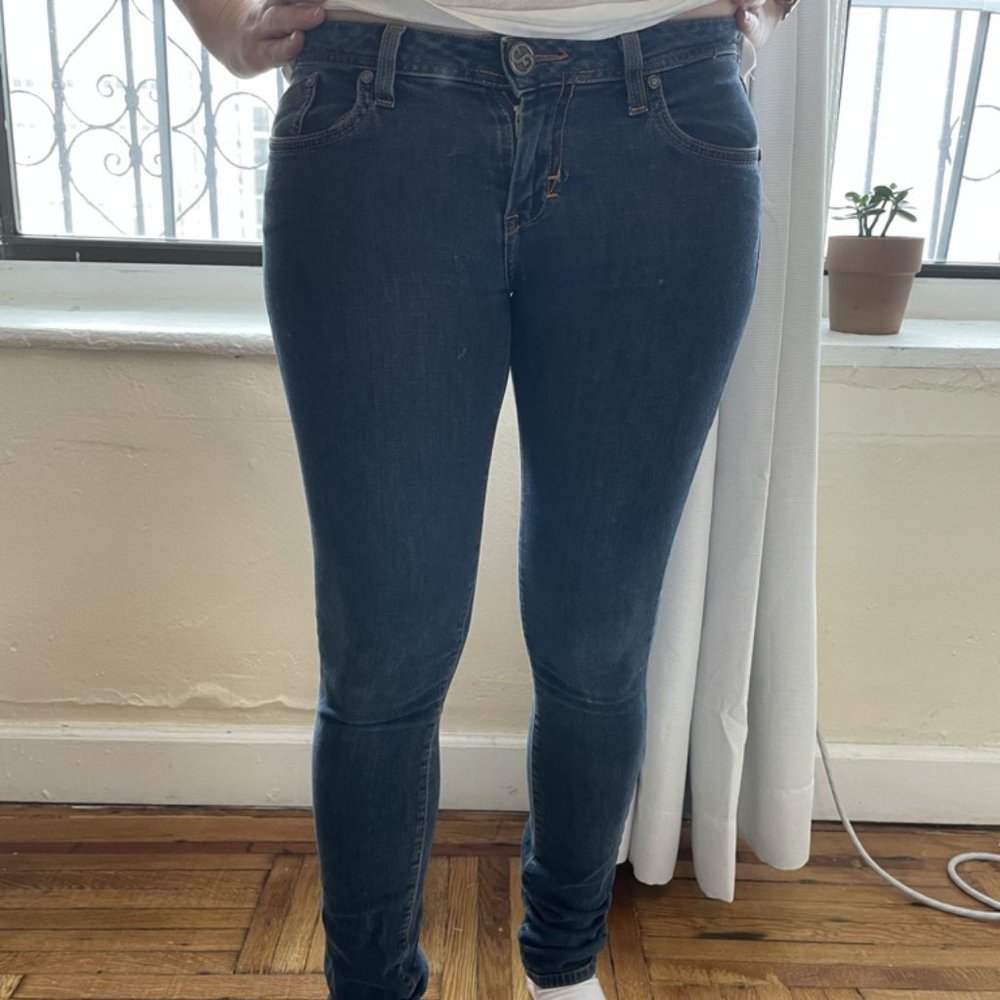 Dark wash Dylan George skinny jeans